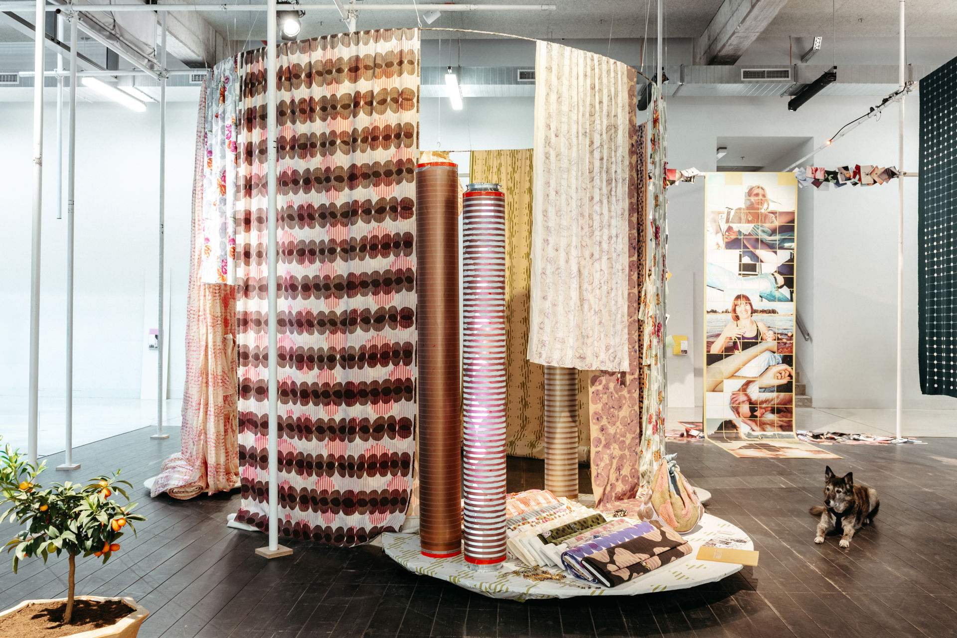 Printed deadstock fabrics by Emma Šádová × Textile Mountain